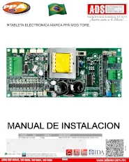 Manual CENTRAL ELECTRONICA MARCA PPA MOD.BLDC PS, Puertas y Portones Automaticos S.A. de C.V.